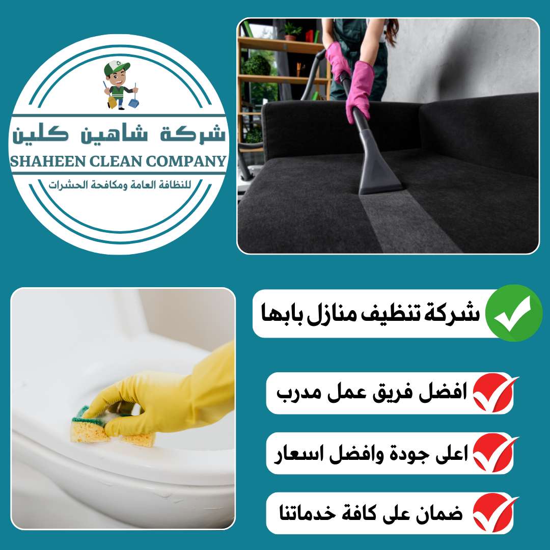 شركة تنظيف منازل بابها