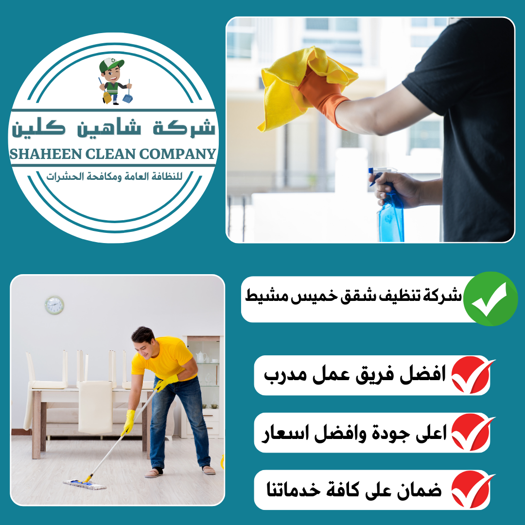 شركة تنظيف شقق بخميس مشيط